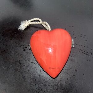 Hallmark HEART Photo Frame Pink Porcelain Signature Ornament  "Pocket Locket"